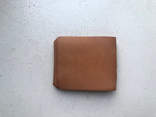 Load image into Gallery viewer, Thinnest, Most Minimal Leather Card Sleeve Wallet with Unfolded Cash Pocket