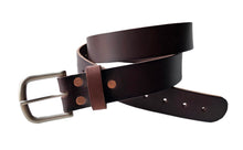 Load image into Gallery viewer, Thick Full Grain Bridle Leather Belt 1.5"