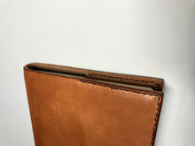 Load image into Gallery viewer, Leather Notebook Journal Cover for A5 sized Leuchtturm 1917, Moleskine, and other custom sizes in Full Grain Leather