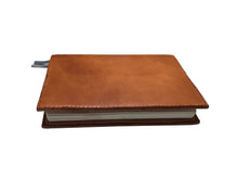 Load image into Gallery viewer, Leather Notebook Journal Cover for A5 sized Leuchtturm 1917, Moleskine, and other custom sizes in Full Grain Leather