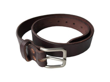 Load image into Gallery viewer, Thick Full Grain Bridle Leather Dress Belt 1.25”
