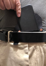 Load image into Gallery viewer, Inside the Waistband Leather Phone Holster Case with Belt Clip (leave comment during checkout with type of phone/case)