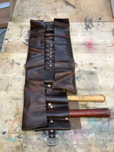 Load image into Gallery viewer, Custom Leather Tool Roll