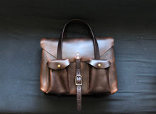 Load image into Gallery viewer, The All American Leather Field Briefcase