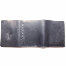 Load image into Gallery viewer, Bifold Full Grain Leather Police or Firefighter Shield Wallet with Custom Badge Cutout