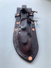 Load image into Gallery viewer, Fully Custom Saddle Stitched Leather Sheath