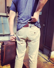 Load image into Gallery viewer, Horween Full Grain Leather Briefcase Satchel in thick leather