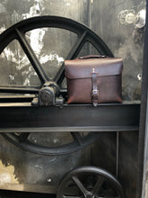 Load image into Gallery viewer, Horween Full Grain Leather Briefcase Satchel in thick leather