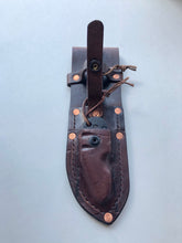 Load image into Gallery viewer, Fully Custom Saddle Stitched Leather Sheath