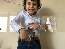 Load image into Gallery viewer, Kids Leather Belt