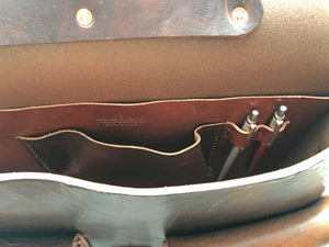 Standard Classic Briefcase Wholecut in Full-Grain Leather