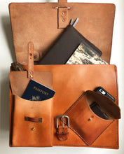 Load image into Gallery viewer, Standard Classic Leather Briefcase Slant Pocket