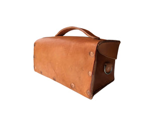 Leather Box Bag