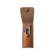 Load image into Gallery viewer, Leather Pencil Case Pocket with Belt Loop