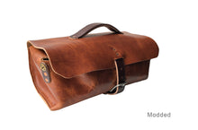 Load image into Gallery viewer, Horween Leather Duffel Weekender Bag