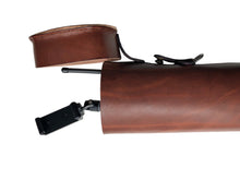 Load image into Gallery viewer, Leather Tripod Quiver Case Tube
