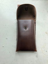 Load image into Gallery viewer, Leather Snap-On Pouch for Scooter, Bike, Belt