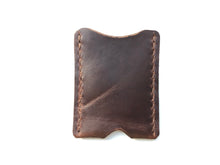 Load image into Gallery viewer, Full Grain Leather Sleeve Card Wallet