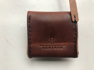 Hand Stitched Leather Coin Pouch
