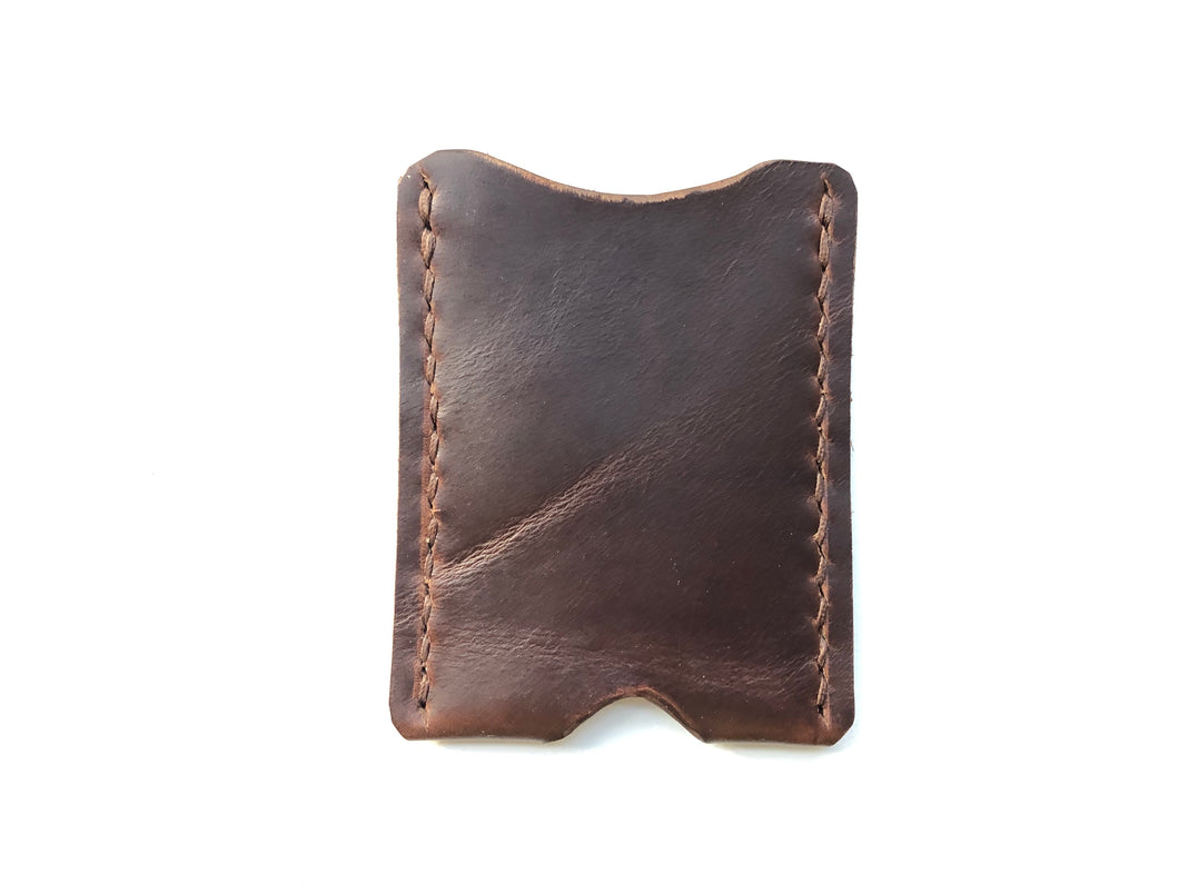 Full Grain Leather Sleeve Card Wallet