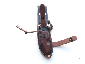 Fully Custom Saddle Stitched Leather Sheath