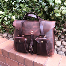 Load image into Gallery viewer, The All American Leather Field Briefcase