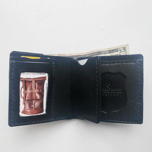 Badge Wallet with Center Card Panel